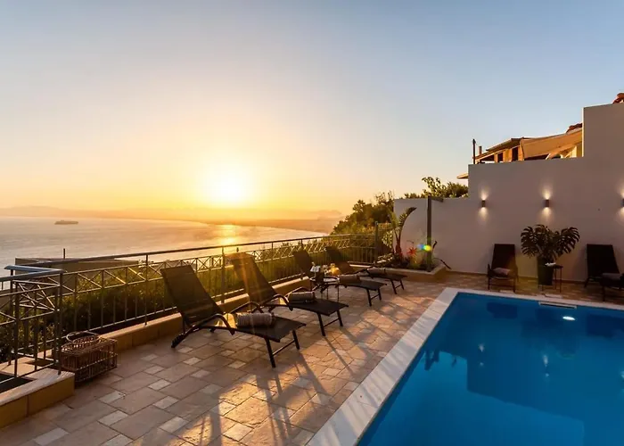 Aigli Luxury Villa - Seaview Panoramic Retreat