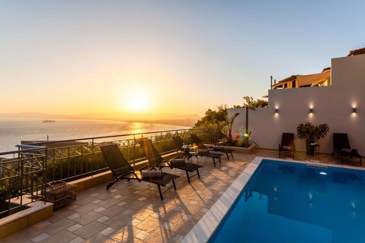 Aigli Luxury - Seaview Panoramic Retreat Villa