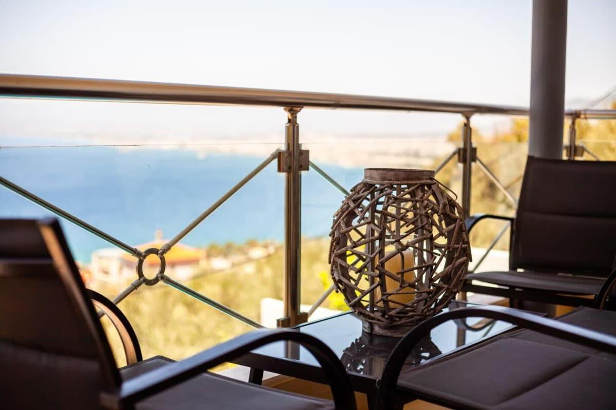 Aigli Luxury - Seaview Panoramic Retreat Villa Verga Kalamata