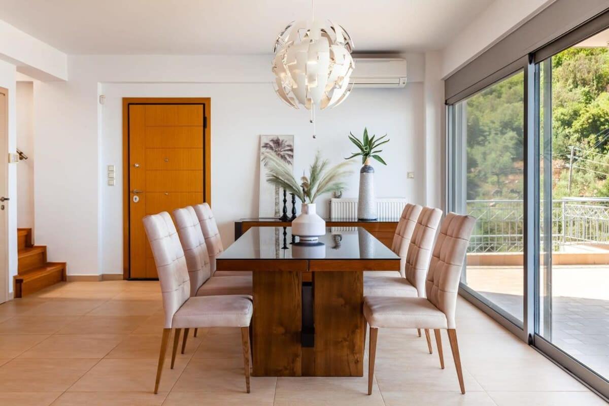 Aigli Luxury - Seaview Panoramic Retreat Villa Verga Kalamata